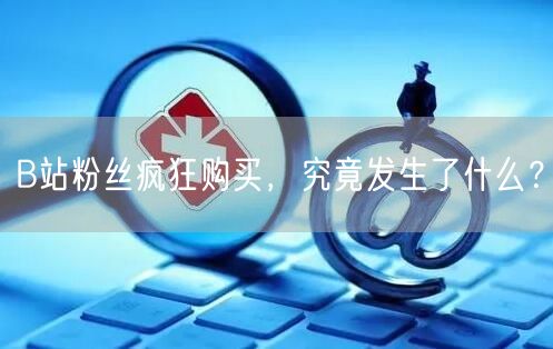 B站粉丝疯狂购买，究竟发生了什么？