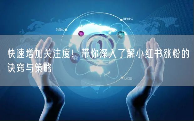 快速增加关注度！带你深入了解小红书涨粉的诀窍与策略