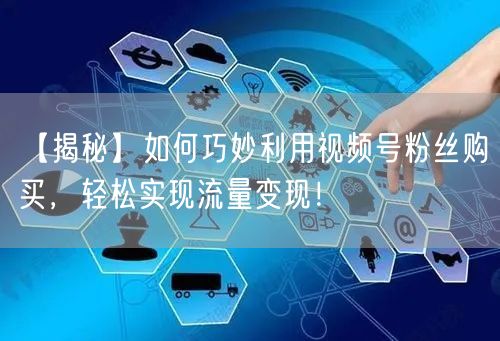 【揭秘】如何巧妙利用视频号粉丝购买，轻松实现流量变现！